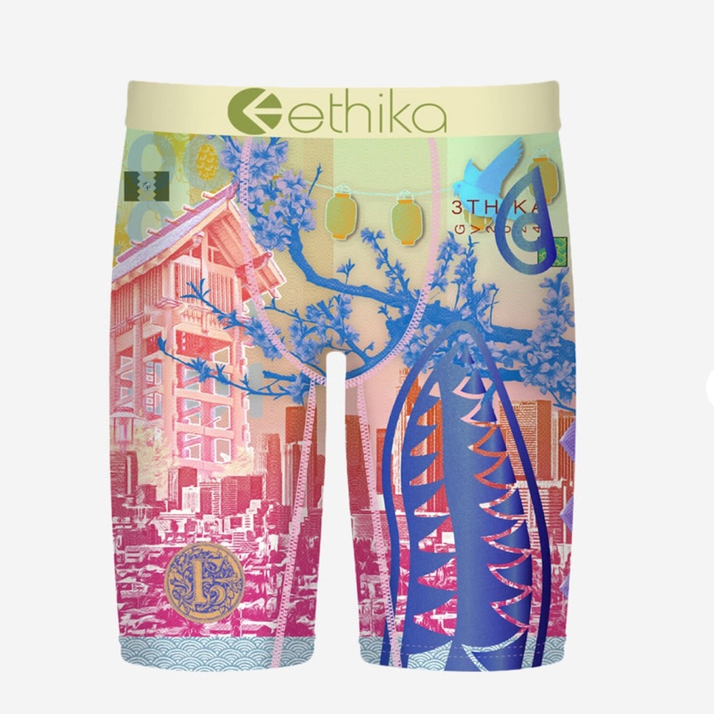 Ethika The Staple Fit BMR Sakura & BLACKOUT Boxer Brief 4XL LOT OF 2 PAIR DD11